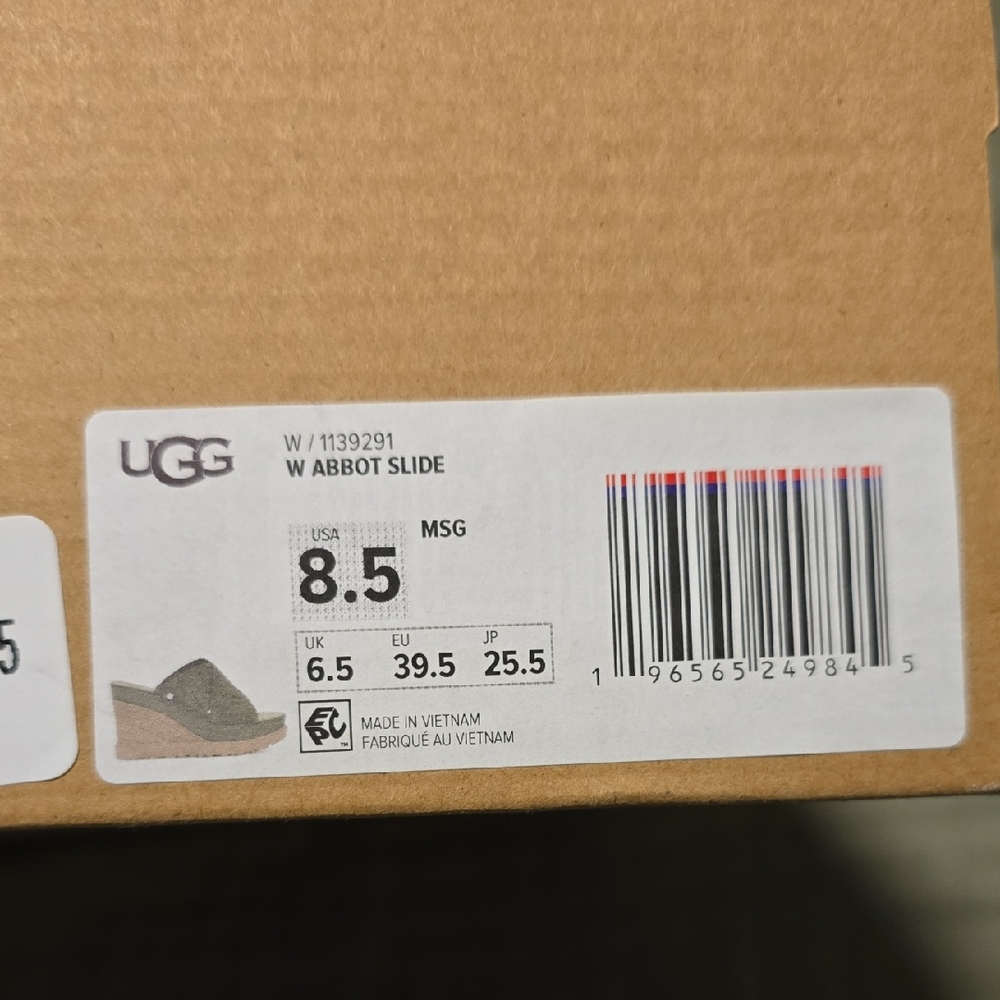 UGG W Abbot Slide in Moss Green